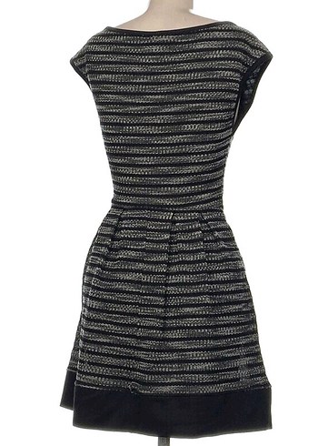 Stradivarius Çizgili Mini Elbise - Görsel 7