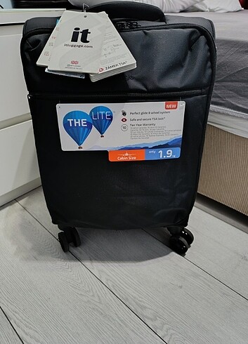 Beden siyah Renk İt luggage kabin boy bagaj