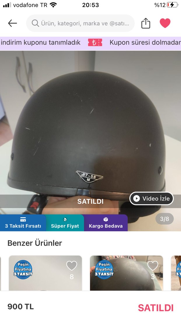 Kask çok temiz m beden - Görsel 4