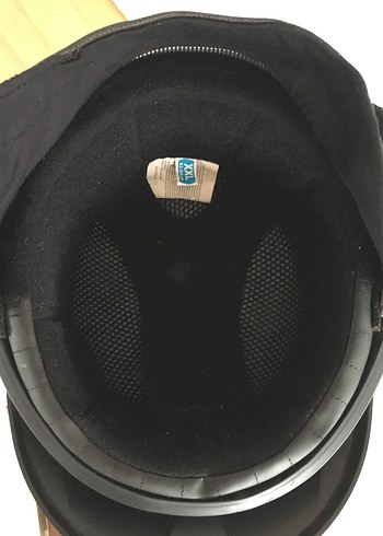 Deri Motosiklet Kaskı L beden - Görsel 4