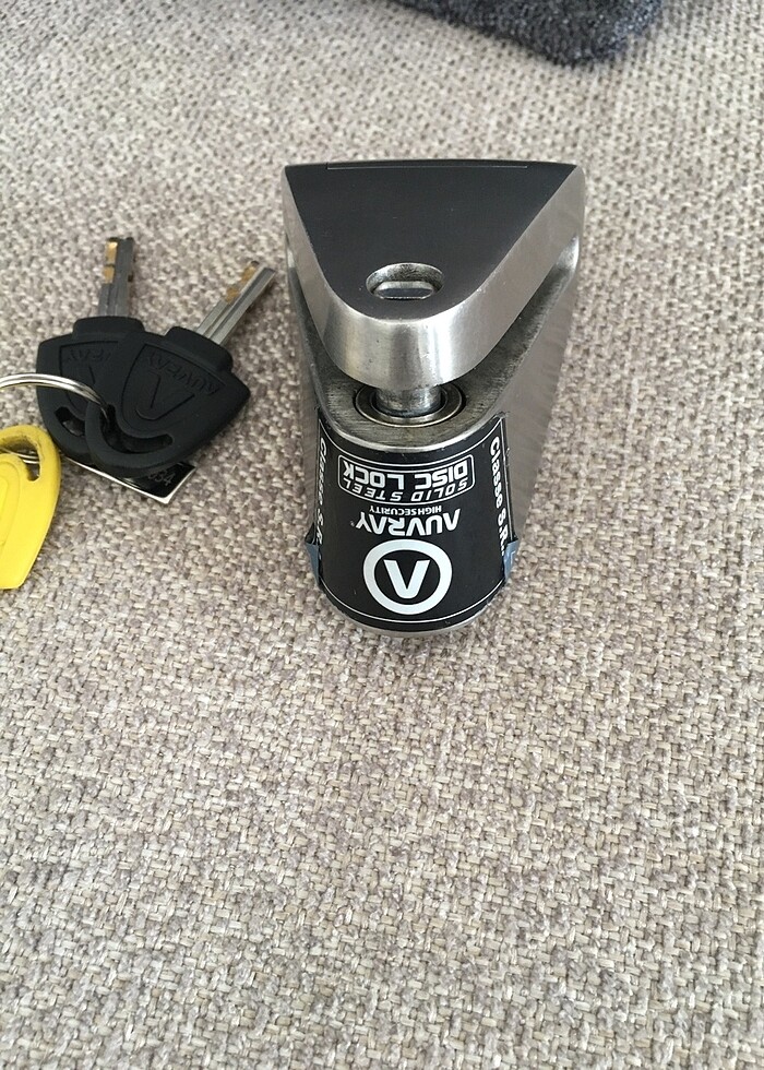 Auvray 10 milim disk kilidi - Görsel 2