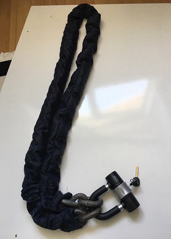 16 milim kilidi 14 milim zincir 180 boy kesilemez - Görsel 3