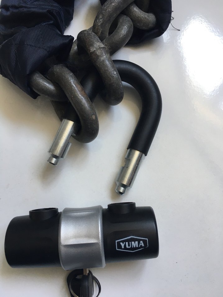 16 milim kilidi 14 milim zincir 180 boy kesilemez - Görsel 2