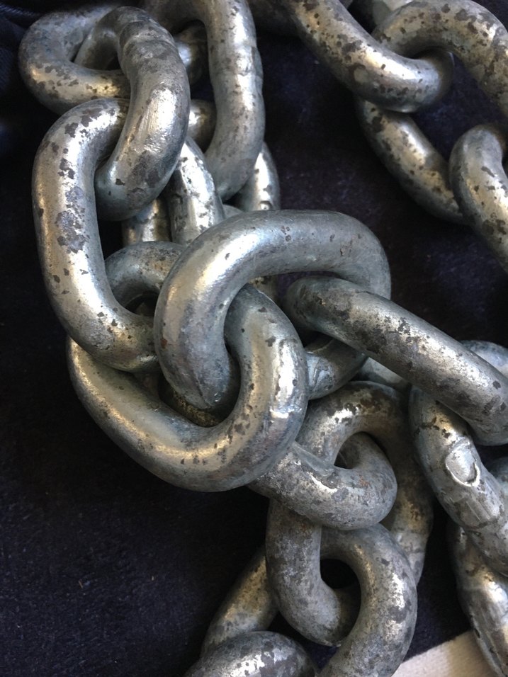 16 milim kilidi 14 milim zincir 180 boy kesilemez - Görsel 5