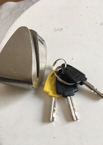 Auvray 6 milim disk kilidi sıfır gibi - Görsel 5