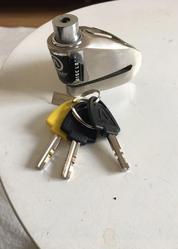 Auvray 6 milim disk kilidi sıfır gibi - Görsel 3