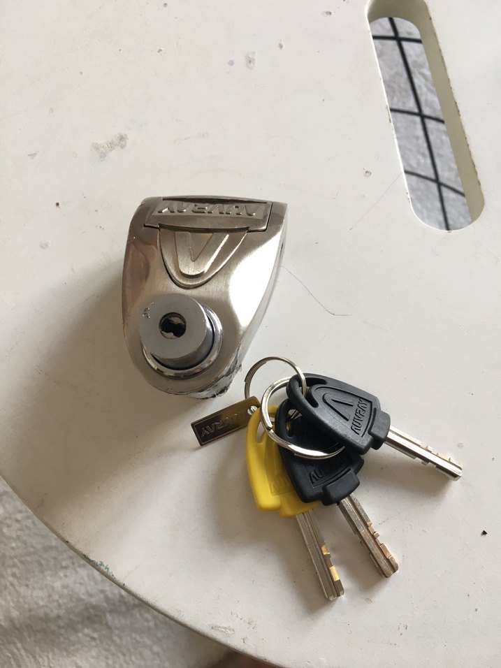 Auvray 6 milim disk kilidi sıfır gibi - Görsel 2