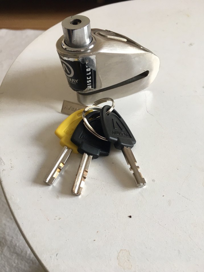 Auvray 6 milim disk kilidi sıfır gibi - Görsel 3