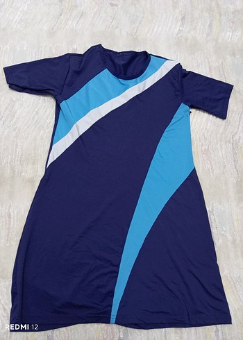 kısa kollu şortlu lacivert haşema - Görsel 2