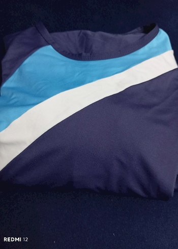 kısa kollu şortlu lacivert haşema - Görsel 7