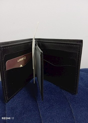 Siyah yumuşak deri Erkek Cüzdanı - Görsel 4