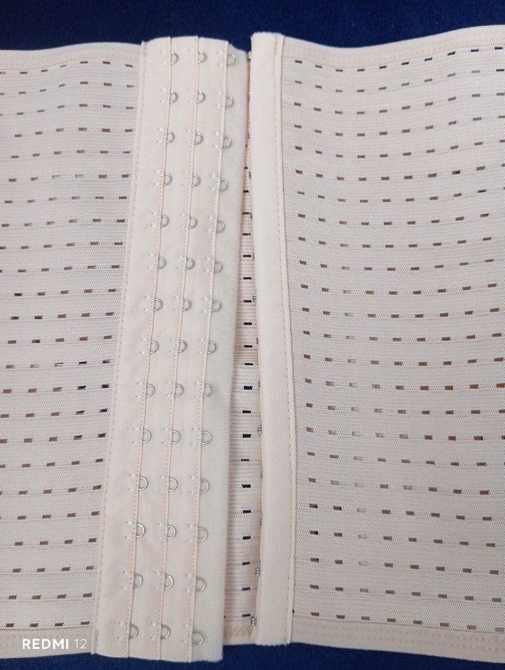 nude renginde karın korsesi hamile korse - Görsel 5