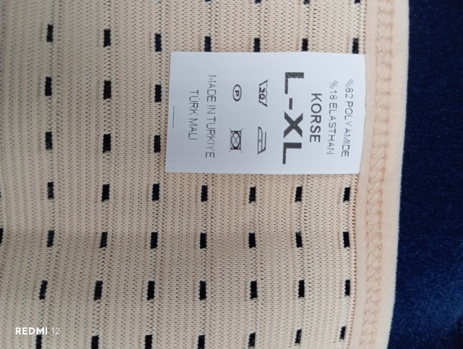 nude renginde karın korsesi hamile korse - Görsel 4