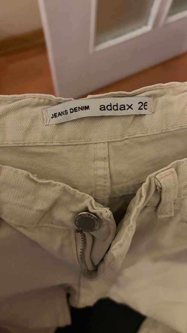 Bej Midi Kadın Pantolon - Görsel 3