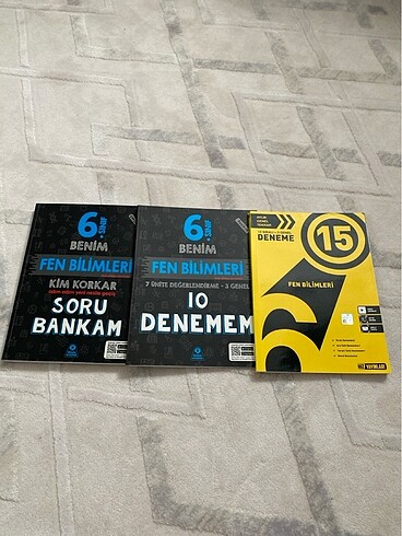 Soru bankası ve deneme kitabı
