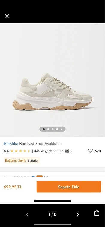 Bershka- Kadın Spor Ayakkabı