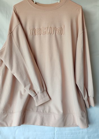 Bej Oversize Sweatshirt Kadınlar İçin