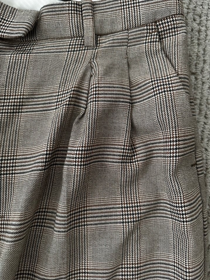 Kadın Kahverengi Geniş Paça Pantolon - Görsel 3