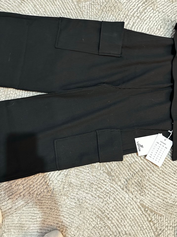 Kadın Siyah Rahat Kesim takım - Görsel 3