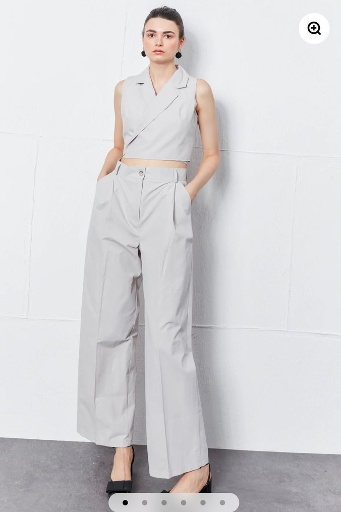 yelekli Kadın Takım elbise - Görsel 3