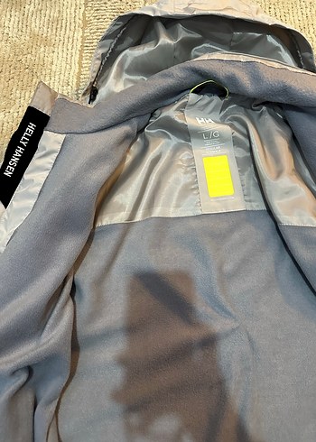 beymen helly hansen Gri Kapüşonlu Fermuarlı Erkek Mont - Görsel 11