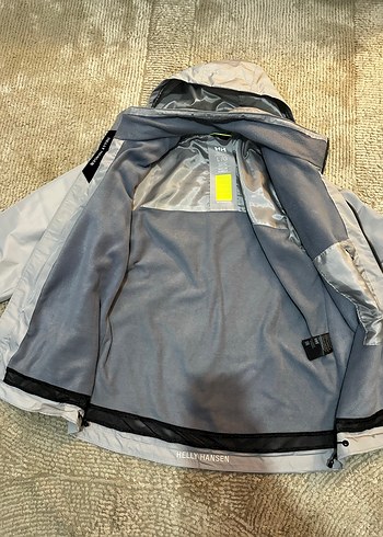 beymen helly hansen Gri Kapüşonlu Fermuarlı Erkek Mont - Görsel 8