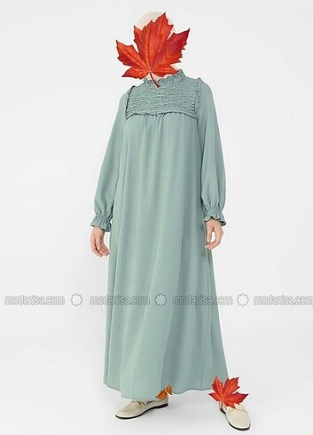 Refka marka Uzun airobin kumaş elbise