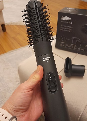 Braun Saç Şekillendirici 1000W Siyah - Görsel 3