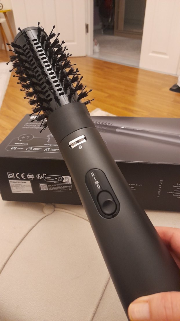 Braun Saç Şekillendirici 1000W Siyah - Görsel 2