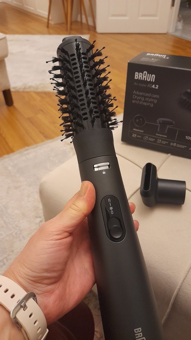 Braun Saç Şekillendirici 1000W Siyah - Görsel 3