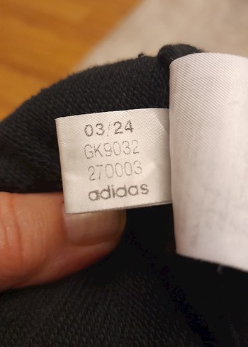 Erkek Siyah Adidas Fermuarlı Sweatshirt - Görsel 6