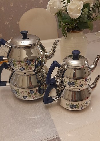 Özkent marmaris desen mega çaydanlık - Görsel 9