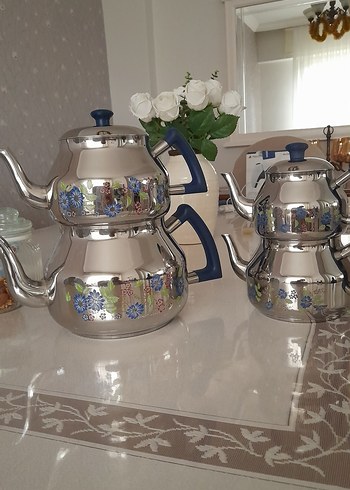 Özkent marmaris desen mega çaydanlık - Görsel 12