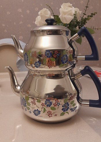 Özkent marmaris desen mega çaydanlık - Görsel 4