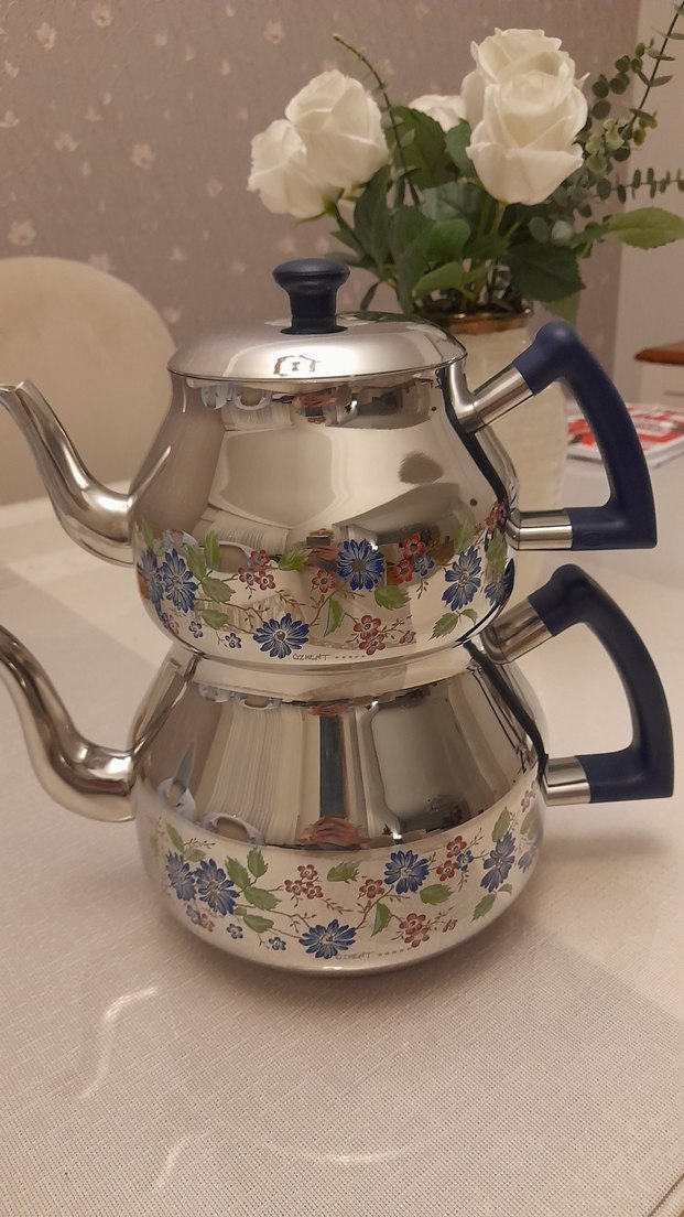 Özkent marmaris desen mega çaydanlık - Görsel 3