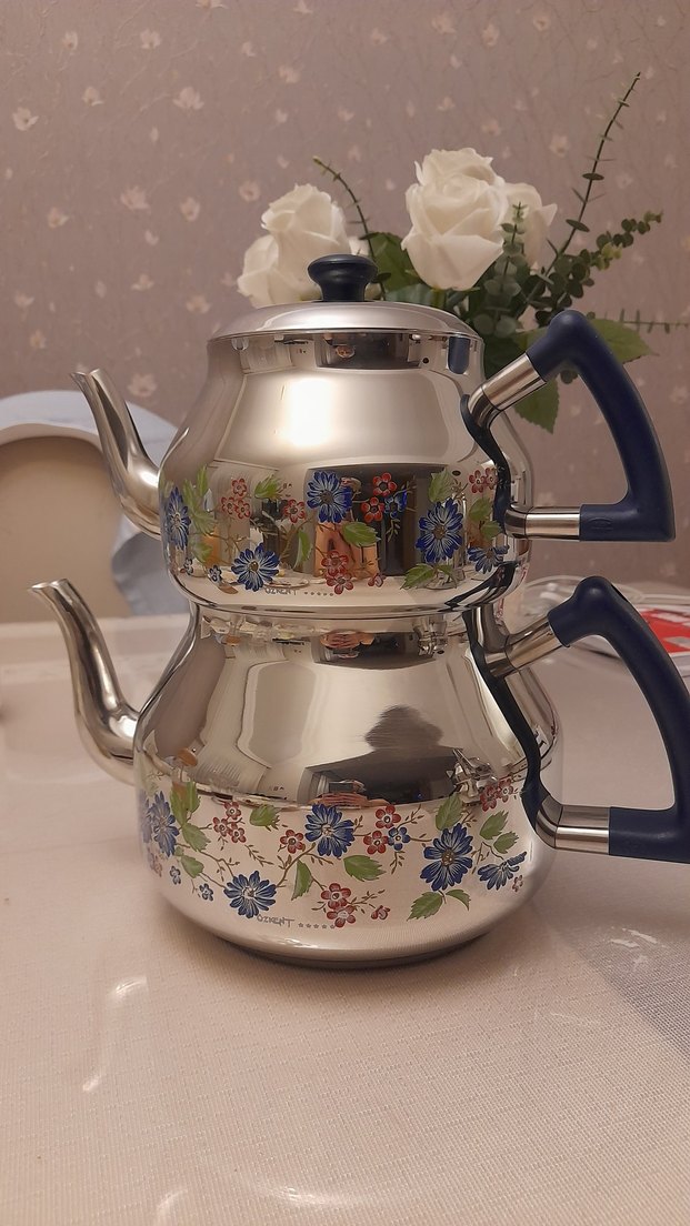 Özkent marmaris desen mega çaydanlık - Görsel 4