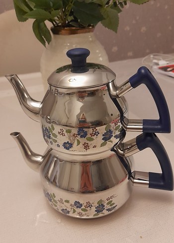 Özkent Marka Marmaris Desen Mini Çaydanlık - Görsel 2