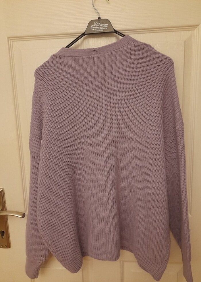 Addax lila renk hırka - Görsel 3