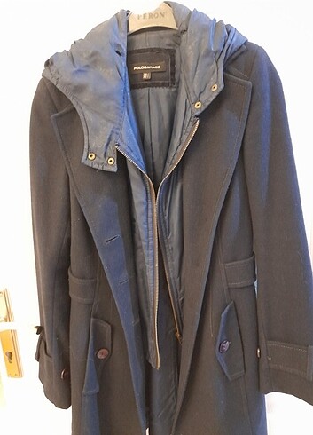 Polo Garage kaşe kaban - Görsel 5