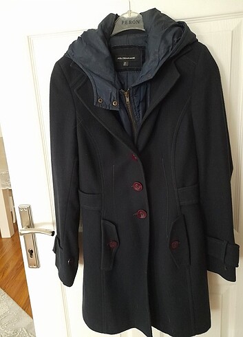 Polo Garage kaşe kaban - Görsel 6