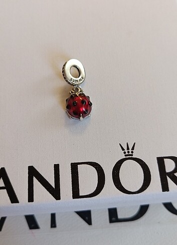Beden PANDORA YENİ SERİ UĞUR BÖCEĞİ CHARM