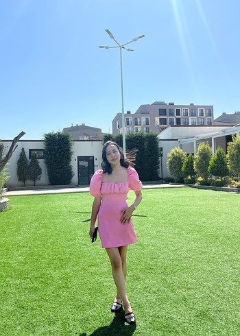 Trendyol & Milla Pembe Mini Elbise