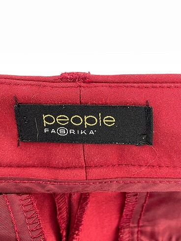 36 Beden bordo Renk Fabrika Düz Kesim %70 İndirimli.