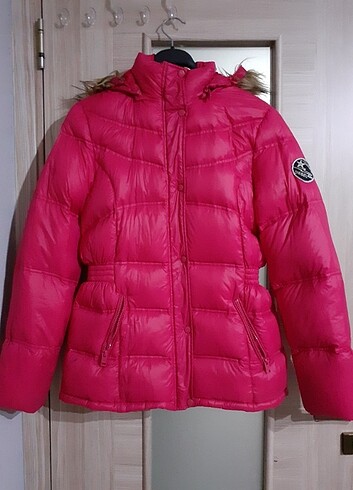 Diesel Pembe Şişme Mont