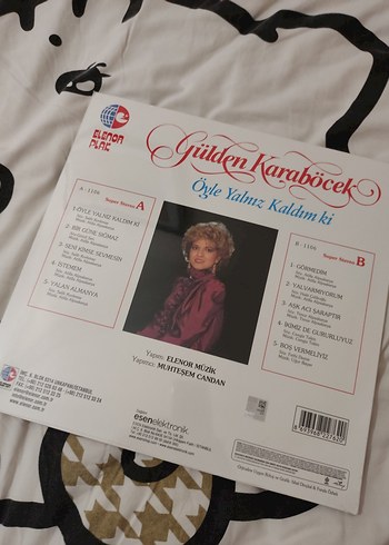 Gülden Karaböcek - Öyle Yalnız Kaldımki Plak - Görsel 2