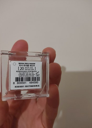 Missha Göz Farı iki adet - Görsel 4
