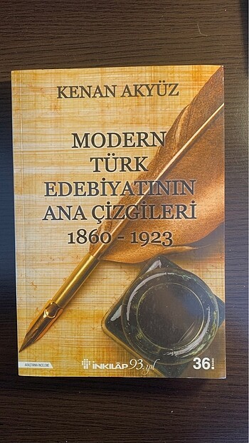 Kenan Akyüz modern Türk edebiyatının ana çizgileri