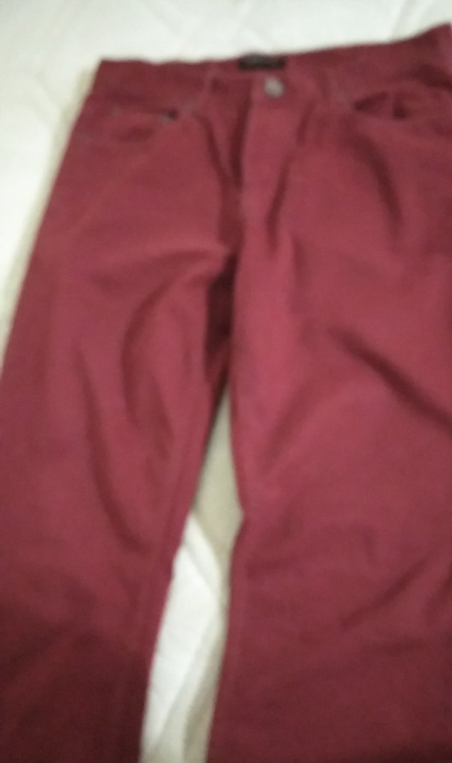 Bordo erkek Pantolon - Görsel 4