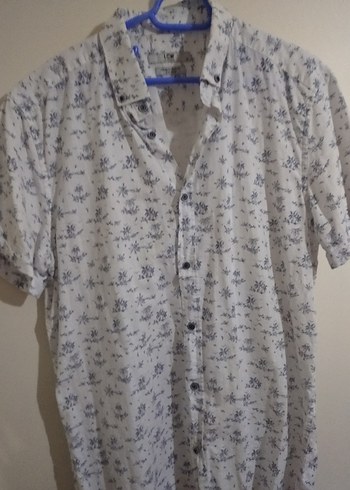 Yazlık Erkek Kısa Kollu Desenli Gömlek - Görsel 2