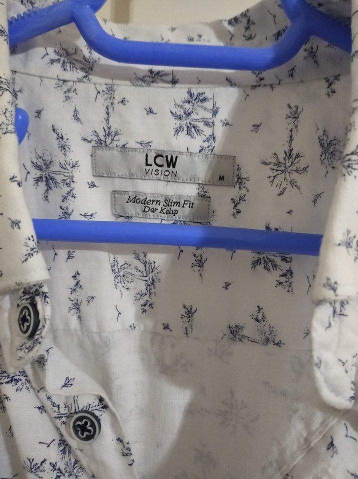 Yazlık Erkek Kısa Kollu Desenli Gömlek - Görsel 3